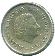 1/4 GULDEN 1965 NETHERLANDS ANTILLES SILVER Colonial Coin #NL11300.4.U.A - Antille Olandesi