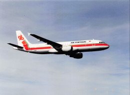 Airbus A320 In TAP-Air Portugal Colours - +/- 180 X 130 Mm. - Photo Presse Originale - Aviazione