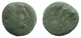 Auténtico Original GRIEGO ANTIGUO Moneda 1.1g/10mm #NNN1306.9.E.A - Griechische Münzen