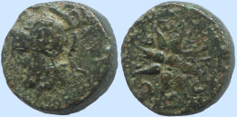 STAR Antiguo Auténtico Original GRIEGO Moneda 1.5g/10mm #ANT1671.10.E.A - Griechische Münzen