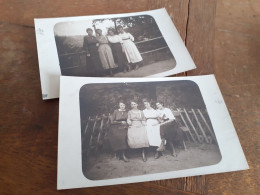 FRAUEN In DEUTSCHLAND DAZUMAL - JUNGE DAMEN Zu VIERT In POSE - FREUNDINNEN - COIFFURE - MODE - Anonymous Persons