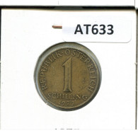1 SCHILLING 1973 AUSTRIA Coin #AT633.U.A - Oesterreich