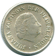 1/4 GULDEN 1967 NIEDERLÄNDISCHE ANTILLEN SILBER Koloniale Münze #NL11533.4.D.A - Niederländische Antillen