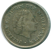 1/10 GULDEN 1962 NIEDERLÄNDISCHE ANTILLEN SILBER Koloniale Münze #NL12424.3.D.A - Niederländische Antillen