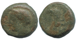 WOMEN GENUINE ANTIKE GRIECHISCHE Münze 1.4g/16mm #AF799.12.D.A - Griechische Münzen