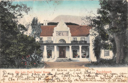 CPA / AFRIQUE DU SUD / THE LATE CECIL RODE'S HOUSE / RONDEBOSCH - Sud Africa