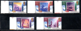 GREAT BRITAIN GRAN BRETAGNA 1988 CHRISTMAS NATALE NOEL WEIHNACHTEN NAVIDAD NATAL COMPLETE SET  SERIE COMPLETA MNH - Nuovi