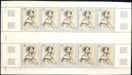 PLANCHE COMPLETE, TP TAAF PA 68, ADELE DUMONT D'URVILLE, - Unused Stamps