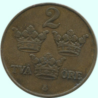 2 ORE 1912 SUECIA SWEDEN Moneda #AC805.2.E.A - Suède