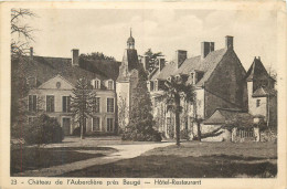 26.04.2024 - B -  23. Château De L'Auberdière Près Baugé - HOTEL RESTAURANT - Autres & Non Classés