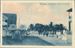 AFRICA - ERITREA - MASSAWA / MASSAUA - PASSEGGIATA EUROPEA DI TAULUD - ED. M. FIORETTI - 1920s (12564) - Eritrea