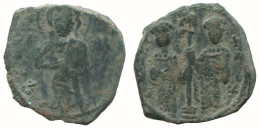 JESUS CHRIST ANONYMOUS Authentic Ancient BYZANTINE Coin 10.7g/30mm #AA569.21.U.A - Bizantinas