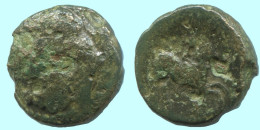 HORSEMAN AUTHENTIC ORIGINAL ANCIENT GREEK Coin 5.2g/17mm #AF933.12.U.A - Greek