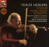 * LP *  YEHUDI MENUHIN: Vivaldi: 5 VIOLIN KONZERTE (Germany 1983 NM!!) - Klassiekers