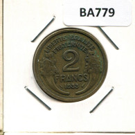 2 FRANCS 1933 FRANCE Pièce Française #BA779.F.A - 2 Francs