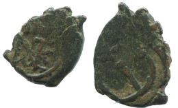 FLAVIUS JUSTINUS II CYZICUS FOLLIS BYZANTINISCHE Münze  1.5g/13mm #AF807.12.D.A - Bizantine