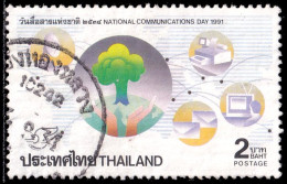 Thailand Stamp 1991 National Communications Day - Used - Thaïlande