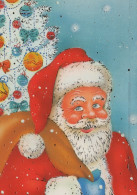 BABBO NATALE Natale Vintage Cartolina CPSM #PAJ821.A - Santa Claus
