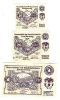 **notgeld   Austria Senftenberg  Serie Compleet 993.1d - Autriche