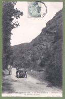 CPA  - CALVADOS - THURY HARCOURT - LE SAUT GAILLARD - ROCHERS DU MOULIN DU HOM - Belle Animation, Automobile - Thury Harcourt