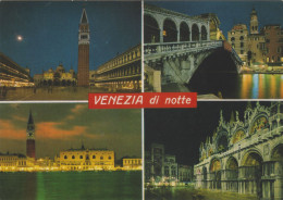 Venezia Di Notte - Vedutine - Viaggiata - Venezia (Venice)