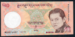 BHUTAN P31 50 NGULTRUM   2008    UNC. - Bhután