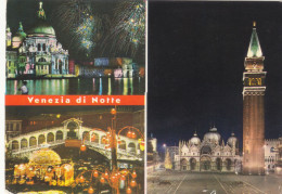 Venezia Di Notte - Vedutine - Viaggiata - Venezia (Venice)