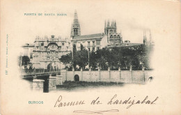 ESPAGNE - Puerta De Santa Maria - Burgos - Vue Générale - Carte Postale Ancienne - Burgos