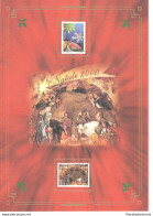 2000 Italia - Repubblica ,  Folder Francobolli - Natale  -  MNH** - Presentatiepakket