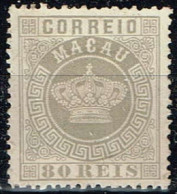 Macao - 1885 - Y&T N° 21 B(*), Dentelé 13 1/2, Neuf Sans Gomme. - Unused Stamps