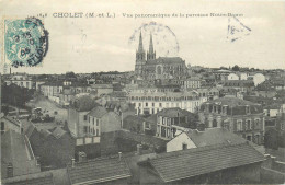 26.04.2024 - B -  4646. CHOLET - Vue Panoramique De La Paroisse Notre Dame - Cholet