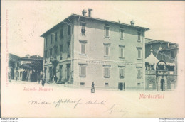 T216 Cartolina Montecatini Locanda Maggiore 1902 Provincia Di Pistoia - Pistoia