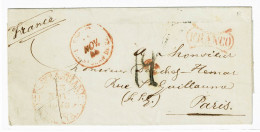 España, 1848, Para Paris - ...-1850 Prefilatelia