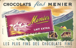 Buvard Chocolat Menier Vaches - Kakao & Schokolade