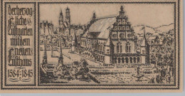 50 PFENNIG 1922 Stadt STUTTGART Württemberg UNC DEUTSCHLAND Notgeld #PC404 - [11] Local Banknote Issues