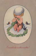 BAMBINO BAMBINO Scena S Paesaggios Vintage Cartolina CPSMPF #PKG641.A - Scene & Paesaggi