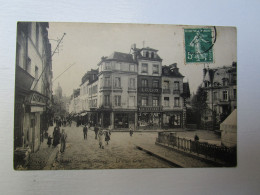 76 BOLBEC LA PLACE CARNOT COMMERCES ANIMEE - Bolbec