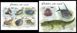 Liberia  2023 Prehistoric Water Animals. (213) OFFICIAL ISSUE - Prehistóricos