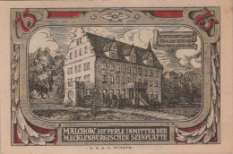 75 PFENNIG 1914-1924 Stadt MALCHOW Mecklenburg-Schwerin UNC DEUTSCHLAND #PD230 - Lokale Ausgaben