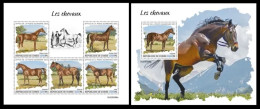 Guinea  2023 Horses. (308) OFFICIAL ISSUE - Chevaux