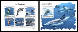 Guinea  2023 Dolphins. (310) OFFICIAL ISSUE - Dolfijnen