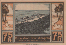 75 PFENNIG 1914-1924 BRUNSHAUPTEN Mecklenburg-Schwerin UNC DEUTSCHLAND #PC836 - Lokale Ausgaben