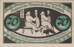 70 PFENNIG 1921 Stadt Kurzenmoor DEUTSCHLAND Notgeld Papiergeld Banknote #PG099 - Lokale Ausgaben