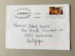 Lettre Prioritaire De France Vers Belgique - Storia Postale