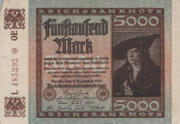 5000 MARK 1922 Stadt BERLIN DEUTSCHLAND Papiergeld Banknote #PL054 - Lokale Ausgaben