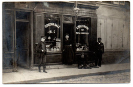 Devanture Du Magasin Du Bec Auer. Succursale De La Rue Victor Hugo. Carte Photo Animée - Paris (16)