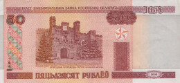 50 RUBLES 2000 VF+ BELARUS Paper Money Banknote #PZ007.V - Lokale Ausgaben
