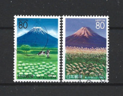 Japan 1997 Mt Fuji Y.T. 2323/2324 (0) - Oblitérés