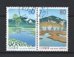 Japan 1998 Regional Issue Pair Y.T. 2443/2444 (0) - Used Stamps
