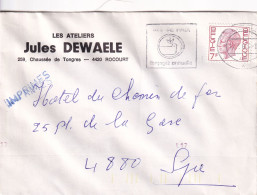 Les Ateliers Jules Dewaele Rocourt Belgique - Enveloppes